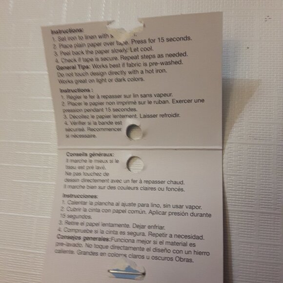 Design Cut Create Iron On Trim Tape LOT Crafts - Picture 3 of 3